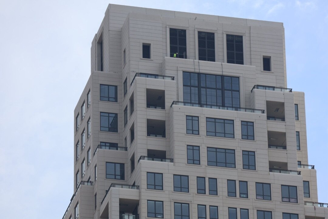 Stone & Glass — Tower Detail